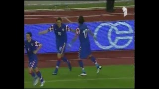 Football - UEFA European Championship qualification -2012- Croatia-Georgia - Mario Mandžukić's goal