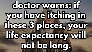 Doctor Warning: If you have Itching in these 3 Places, Your Life Expectancy Will not be Long