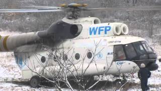 Awaryjne lądowanie śmigłowca mi-8 w Jaśle 26/27.11.2015