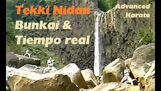 Tekki Nidan - kata - karate-Do Shotokan - Bunkai & Tiempo real