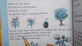 Class 1 EVS/ NCERT/ Plants around us/our plans/uses of plants