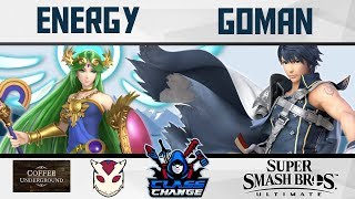 Energy [Palutena] vs GoMan [Chrom] | Class Change Monk