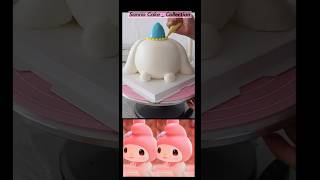 Make Cinnamoroll cake #kuromi #cake#painting#sanrio  #nhacosen#cakedesigns #shortrecipes#animecake