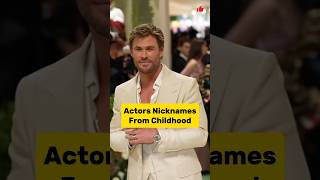 Actors Nicknames From Childhood #shortsvideo #celebrities #hollywood #movie #shorts