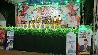 VOKALIS CILIK RISKY || MAULID NABI DAN FESTIVAL SHOLAWAT HADRAH SUMENEP