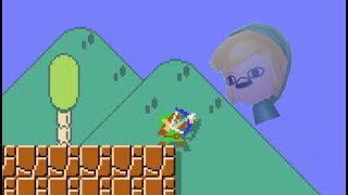 link is in super mario maker 2