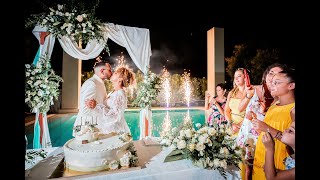 Wedding Trailer di matrimonio in spiaggia al Prestige  di Lido Nazioni con Monia e Michele