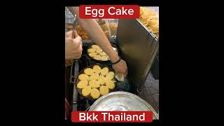 Egg Cake, Bangkok Streetfood Thailand