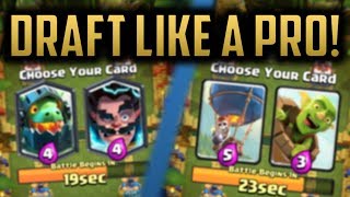 How to MASTER Draft in Clash Royale // A Strategy Guide to Picking Draft Cards