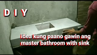 Paano gawin ang bathroom na may lababo