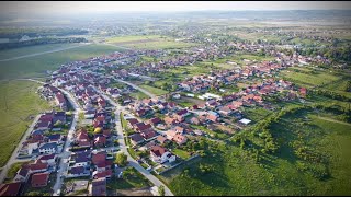 Satul Haieu, Bihor, filmare 4k cu drona