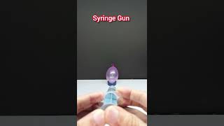 DIY Syringe Gun 🔫 | #diy #shorts #toys