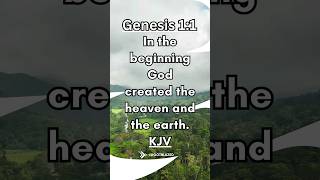 Share the Good News. Bible Verse of the Day. Genesis 1:1 KJV