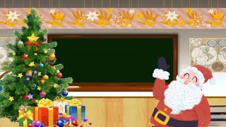 Feliz Natal - Background Animado Infantil - Escolar