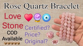 High Quality Vs Low Quality Rose Quartz Stone | Natural Healing Crystals 🔮 WhatsApp: 6261559299