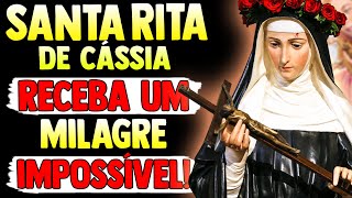 ORAÇÃO PODEROSA A SANTA RITA DE CÁSSIA: RECEBA UM MILAGRE URGENTE! NADA É IMPOSSÍVEL PARA ELA