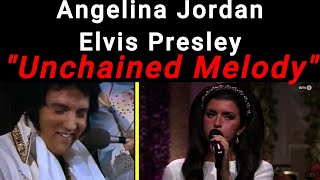 # 1 Iconic Pairing Angelina Jordan and Elvis Presley sing "Unchained Melody"  Magnificent Splendor!