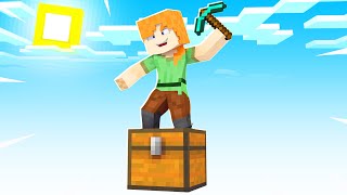 Minecraft One Block But Its On One Chest