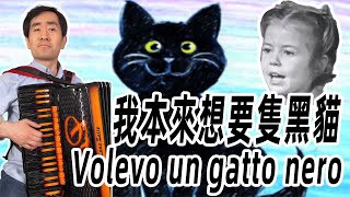 Volevo un gatto nero | Italian childrensongs | Accordion Cover