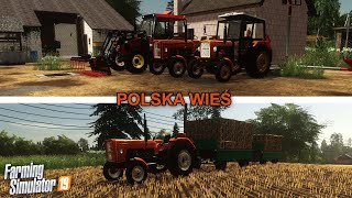 ⭐Polska Wieś Timelapse #6⭐Letnie Prace Na Zagrodach ⭐ Prasowanie I Zbieranie Słomy & Akcja gnojowicy