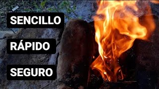 🔥 HACER FUEGO | PRÁCTICA FORMA para SACARTE de  APUROS