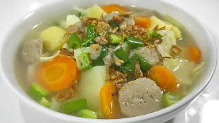 3 KALI SEMINGGU AKU BIKIN SAYUR SOP INI SEDERHANA FAVORIT KELUARGA !!