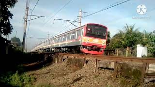 kompilasi video kereta krl