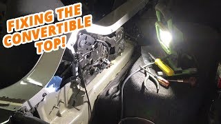 Making the Convertible Top Functional - Pontiac Solstice Rebuild Pt. 6