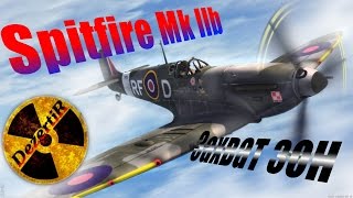 War Thunder Spitfire Mk IIb Захват зон