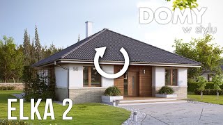 Projekt domu Elka 2 - widok 360º