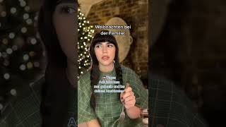 Weihnachten bei der Familie | @wayamayafey TikTok || @wayamayafay IG || #shorts #comedy #weihnachten