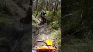 Bridge of Death to flat ground fail #dirtbike #hardenduro #enduro #beta #xtrainer