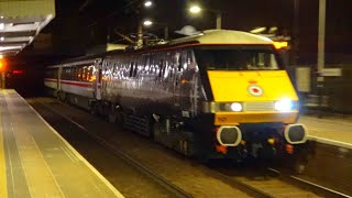 Trains at Palmers Green (incl. ECML & Sleeper Diverts) - 05/03/23