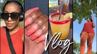 VLOG 🌱STRESS -FREE DAY | NAIL & WAX APPOINTMENTS + MORE