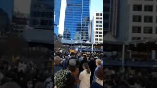 40000 people attend Brisbane city protest