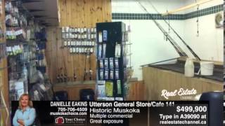 Utterson General Store/Cafe 14120 Township Hall Road, Utterson (Muskoka), ON [A39090]