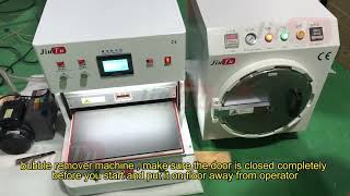 300x400mm Film Laminating Machine OCA Vacuum Laminator Bubble Remover Machine Connection