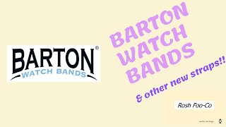 Barton Watch Bands (and other new straps!) unboxing and review