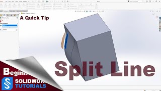 Quick Tip Split Line | SolidWorks