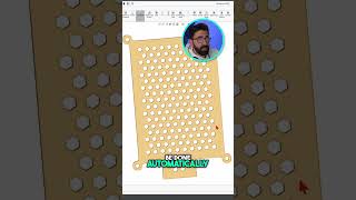Fill Pattern | Honeycomb pattern in SolidWorks  #solidworks