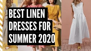 BEST LINEN DRESSES FOR SUMMER 2020 - TRENDSETTERS