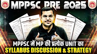 MPPSC Prelims 2025 | Complete Syllabus Discussion & Strategy for MPPSC Pre 2025