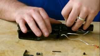 How to install a gearbox in an M4 airsoft gun (D.O.A)