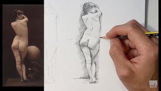 Studio Art Tutorials at Home: Drawing the Nude Figure