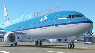 [4K] ULTRA REALISTIC DEPARTURE from Amsterdam | Infinite Flight