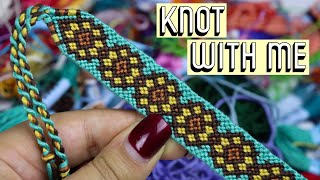 SUNFLOWER BRACELET [CC] || Knot With Me