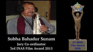 Introduction of the jury members for 3rd INAS Film Award 2015