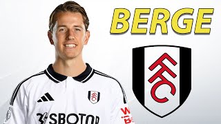 SANDER BERGE ● Welcome to Fulham ⚪️⚫️🇳🇴 Best Tackles, Skills & Passes