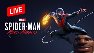 Playing Spider-Man: Miles Morales (I forgor I was live)