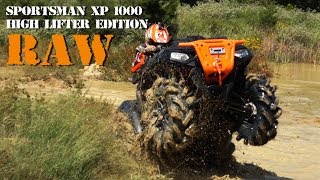 Polaris Sportsman XP 1000 Mud Run High Lifter Proving Grounds RAW